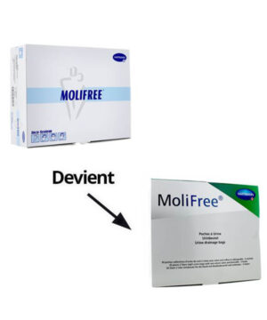Les poches urinaires Molifree sont prévues pour les personnes incontinentes.