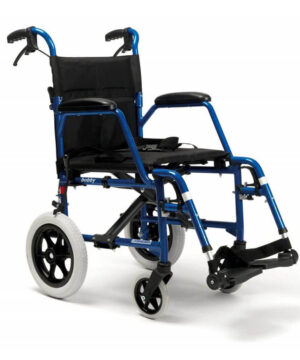Le Bobby est votre fauteuil roulant de transfert idéal, léger, pliable en quelques secondes, compact