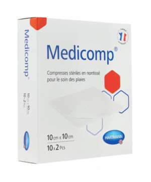 Les compresses Medicomp en non tissé sont un dispositif médical. Elles s’utilisent en tampon ou en compresse pour les soins à domicile ou en milieu hospitalier.