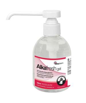 Alkafresh est un gel hydroalcoolique glycériné. Il permet la désinfection hygiénique et chirurgicale des mains par friction. Il est actif sur les virus enveloppés tels que Coronavirus, VHB, VHC… Sa formulation bi-alcool agit sur un large spectre d’activité.