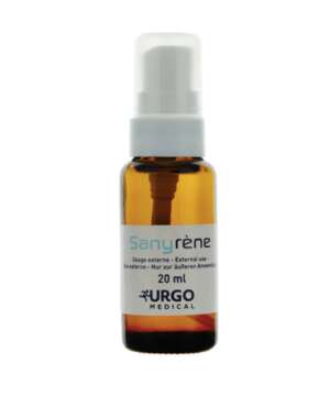 Le spray Urgo Sanyrene est un produit préventif destiné à réduire de moitié les risques de nursing d’escarres, en renforçant l’intégrité des zones cutanées concernées