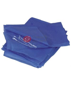 Ces draps housse de couleur bleu marine sont adaptés aux brancards, dimensions 185x50x15cm. Ils sont en polypropylène non tissé, hydrophobes et déperlants.