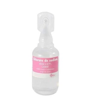 Le cholure de sodium convient pour le lavage des plaies ainsi que pour l’hygiène nasale, auriculaire et oculaire. Ce sérum physiologique est stérile, sans conservateur