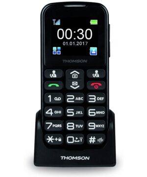 Le téléphone mobile SEREA 51 THOMSON est parfaitement adapté aux personnes âgées, grâce à ses grosses touches et sa simplicité d'utilisation.